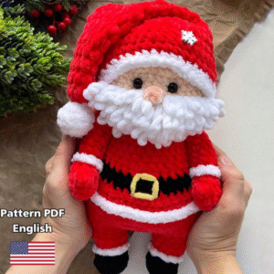 Home santa crochet pattern