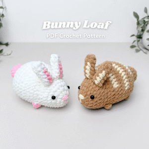 no sew loaf bunny crochet pattern