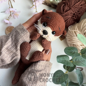 otter crochet pattern eng, ger, fr