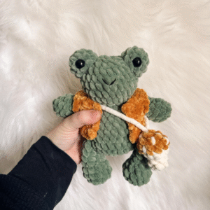 tad + lily the frog pattern