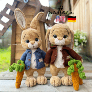 Home crochet bunny pattern