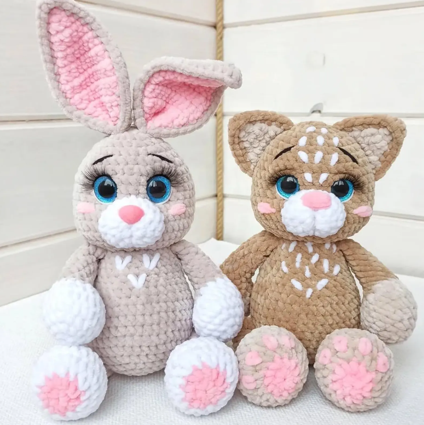 cat & bunny amigurumi crochet pattern cat & bunny amigurumi crochet pattern