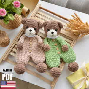 crochet pattern bear amigurumi