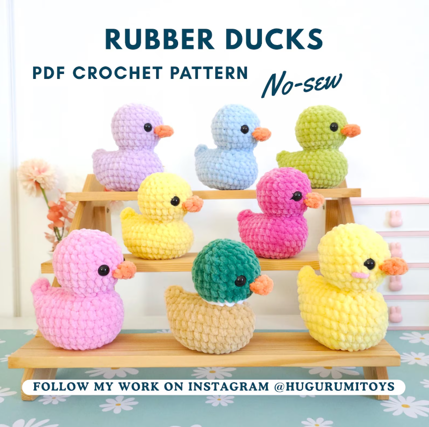 no sew rubber duck crochet pattern no sew rubber duck crochet pattern